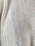 sleeveless open cardigan