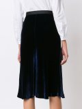 velvet skirt