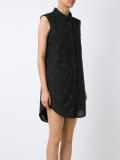 printed shirt dress