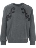 embroidered detail sweatshirt 