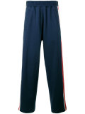 stripe track pants