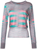 intarsia knit jumper 