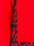 rose print detail jumper