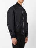 front zip bomber jacket