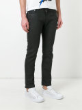 straight-cut jeans