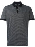 contrast collar polo shirt 