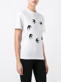 swallow print T-shirt