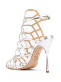 high shine sandals 