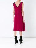 velvet trimmings dress