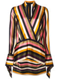 striped blouse