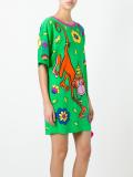 monkey print dress