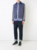 drop-crotch cropped jeans