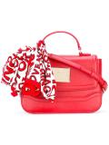 scarf detail tote