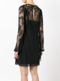 lace overlay dress