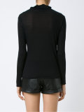 high neck top