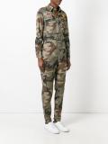 camouflage print jumpsuit 
