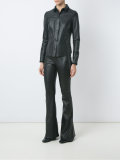 leather shirt
