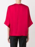 half sleeves crop blouse