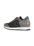 panelled low top sneakers