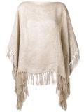fringed cape