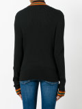Palms zip front sweater 