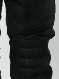 ribbed detail track pants
