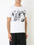 sketch print T-shirt