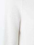 V-neck knitted blouse