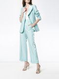 'starman' satin stripe trousers 