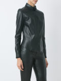 leather shirt