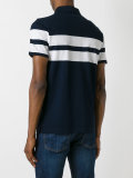 striped polo shirt