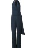 deep halterneck jumpsuit