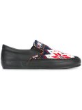 intarsia slip on sneakers