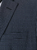 checked blazer