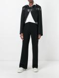 studded detailing fitted jacket
