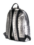 high shine printed backpack 