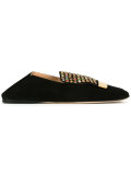 embellished-front pumps 