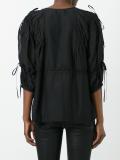 three-quarters sleeve blouse