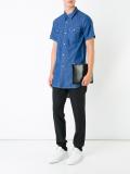 shortsleeved denim shirt 