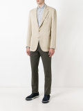 soft denim blazer