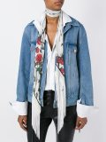 floral print scarf