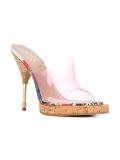 transparent mules