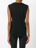 printed logo tank top 