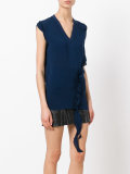 ruffle detail top