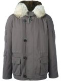 'Lining' parka coat