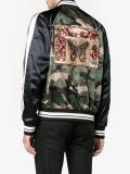 souvenir printed bomber jacket