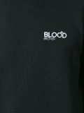 embroidered logo sweater
