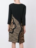 animal print dress