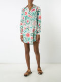 floral print shirt dress