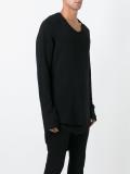 round neck oversized jumper
